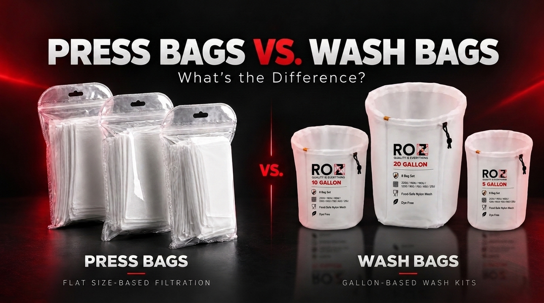 Press Bags vs. Wash Bags: What’s the Difference?