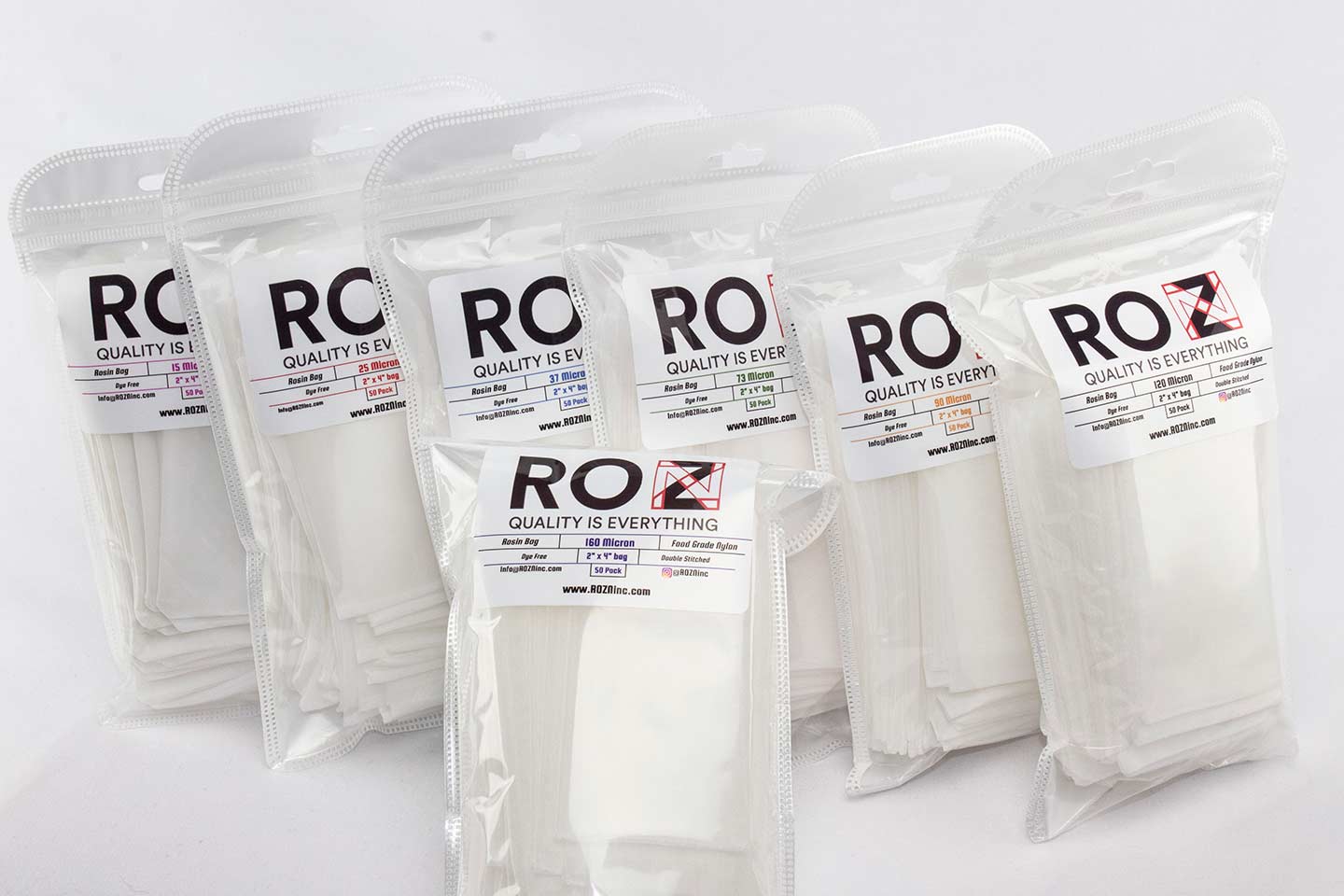 Custom Filter Bags | High-Quality Nylon Mesh | Any micron size | ROZN Inc.