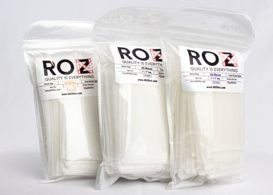 3" x 6" | Filter Bags | High-Quality Nylon Mesh | 25 Micron Size | ROZN Inc.